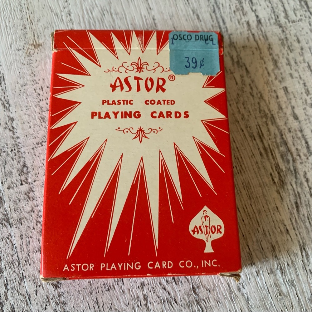 Astor Vintage Pinochle Playing Cards Complete Set